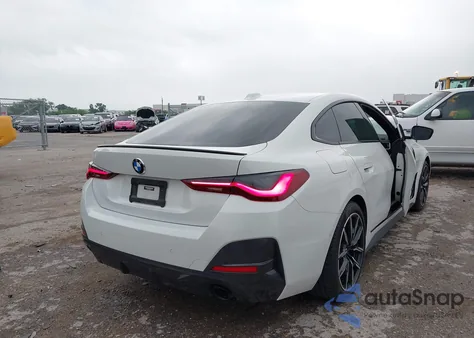 2023 BMW 430I Gran Coupe xDrive z USA, uszkodzony, nr VIN WBA73AV04PFP03416